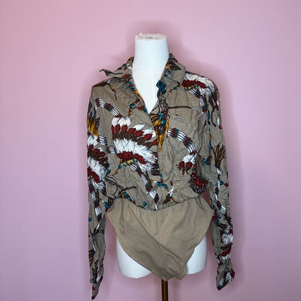 Guess by Georges Marciano bodysuit blouse